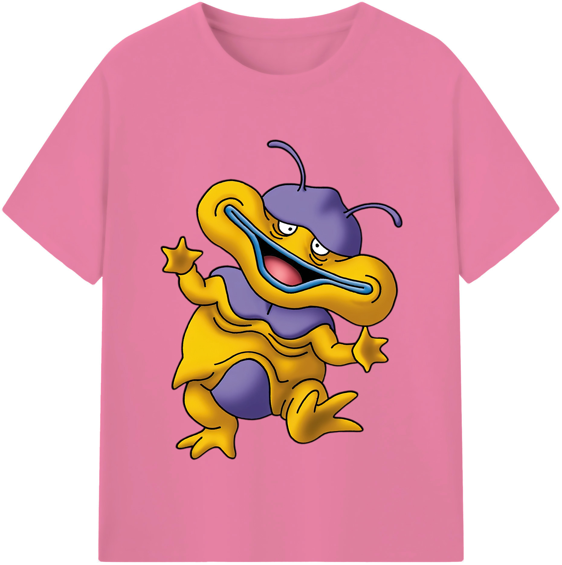 （画像用） ドラゴンクエスト Doragon Kuesuto Dragon Quest 綿100％半袖Tシャツ（フロントプリント）